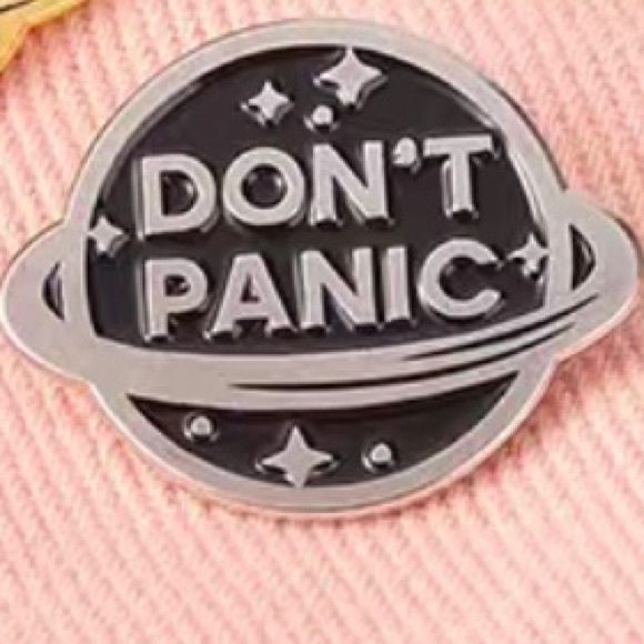 Panic x Mental Health Matters colorful enamel cartoon pin lapel brooch - Picture 7 of 11